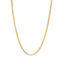 Cadena cubana oro 10k 2 mm 55 cm