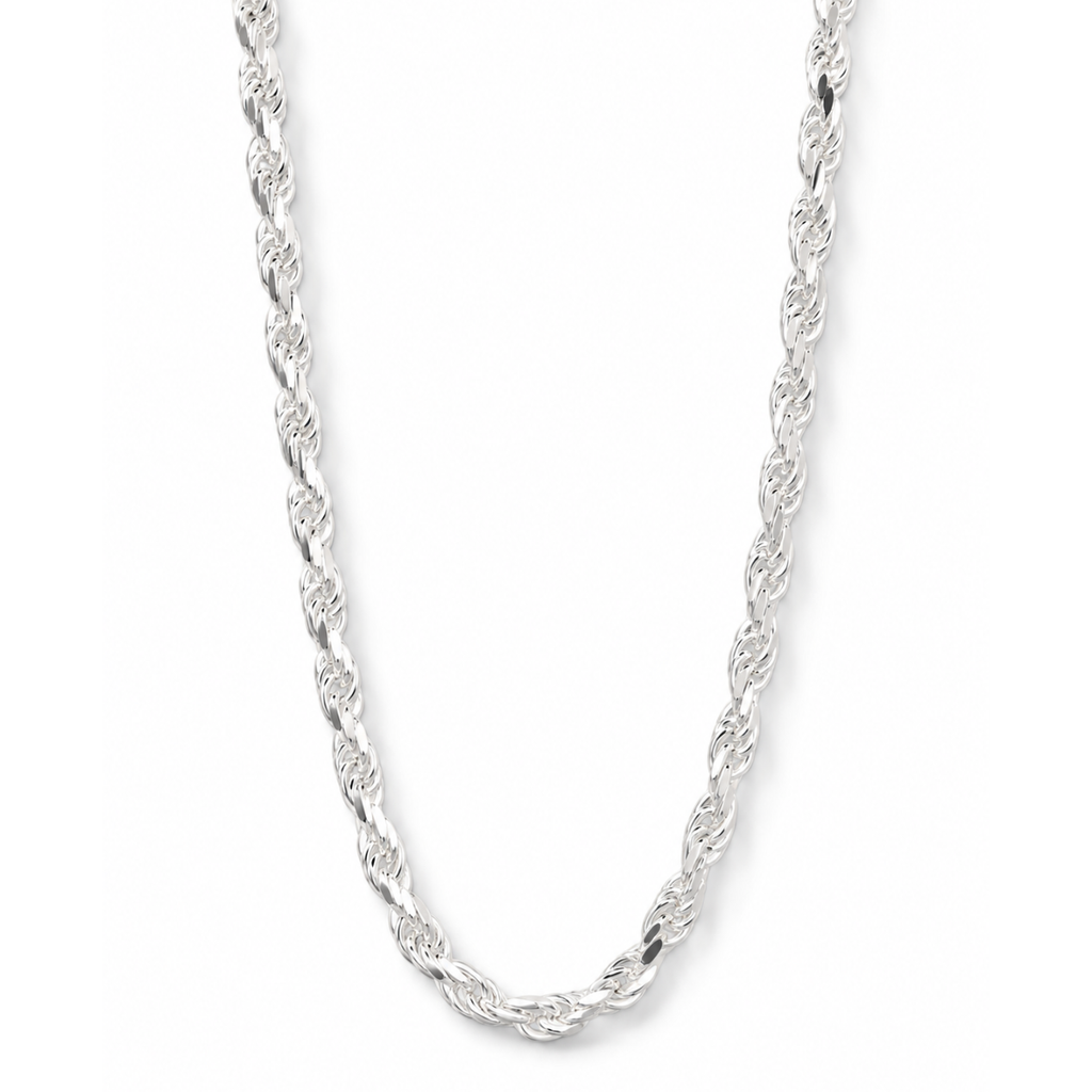 Cadena plata 925 torzal