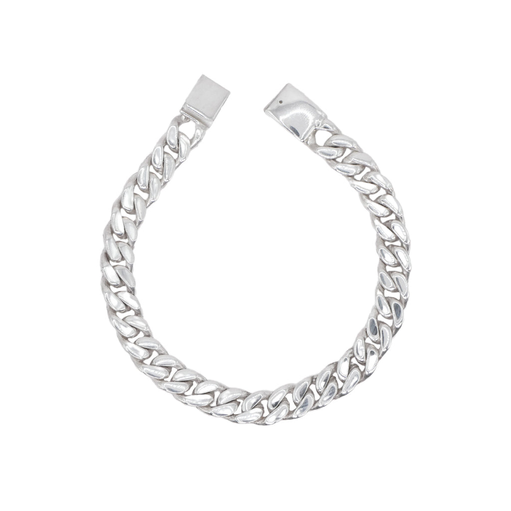 Pulsera cubana plata 925