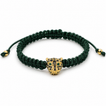 Pulsera jaguar baño oro 14k