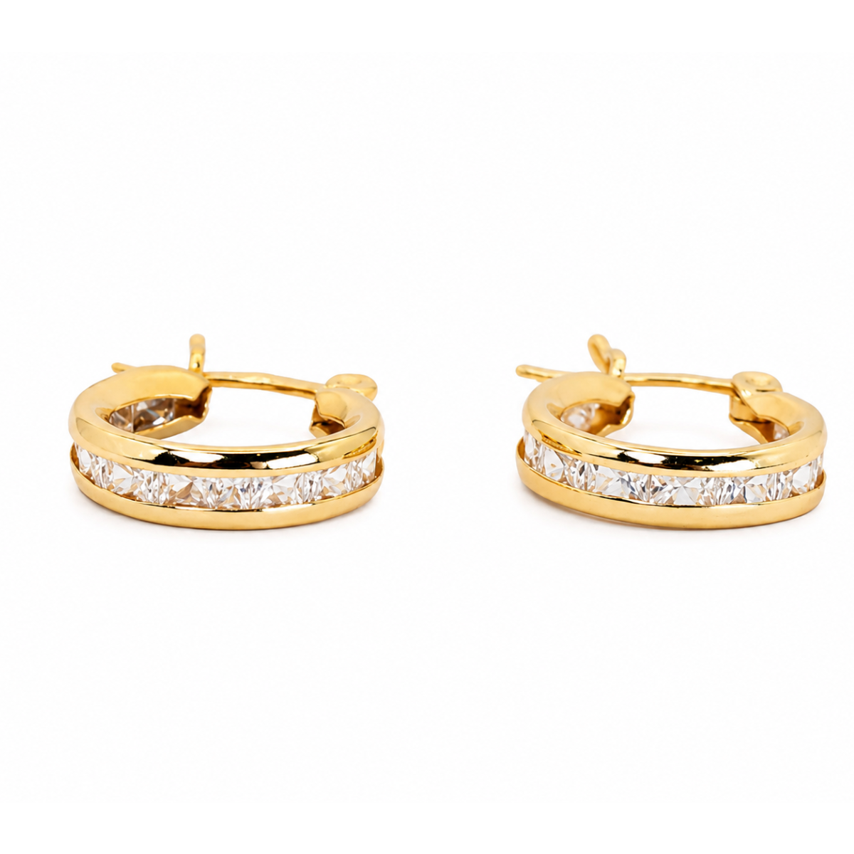 Aretes oro 10k