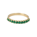 Churumbela oro 10k 2 mm verde