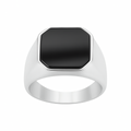 Anillo plata 925 ónix