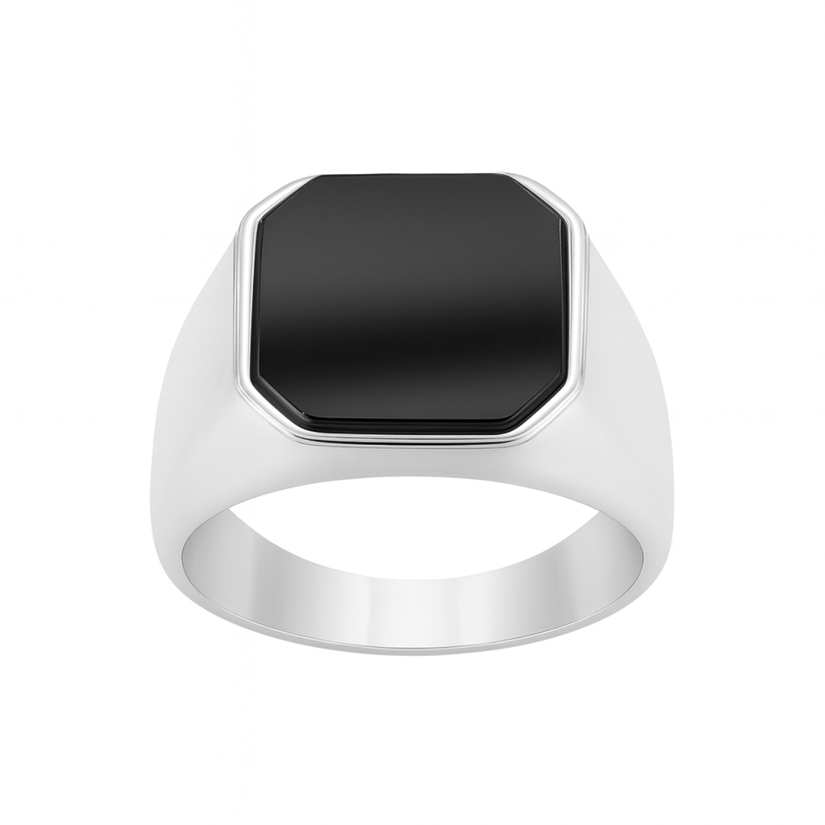 Anillo plata 925 ónix