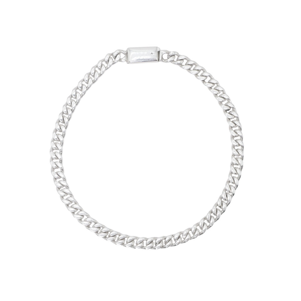 Pulsera plata 925 barbada