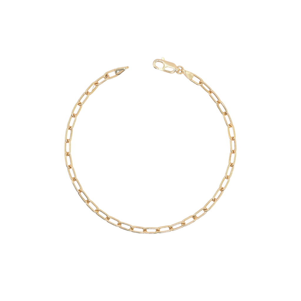 Pulsera oro 10k eslabones