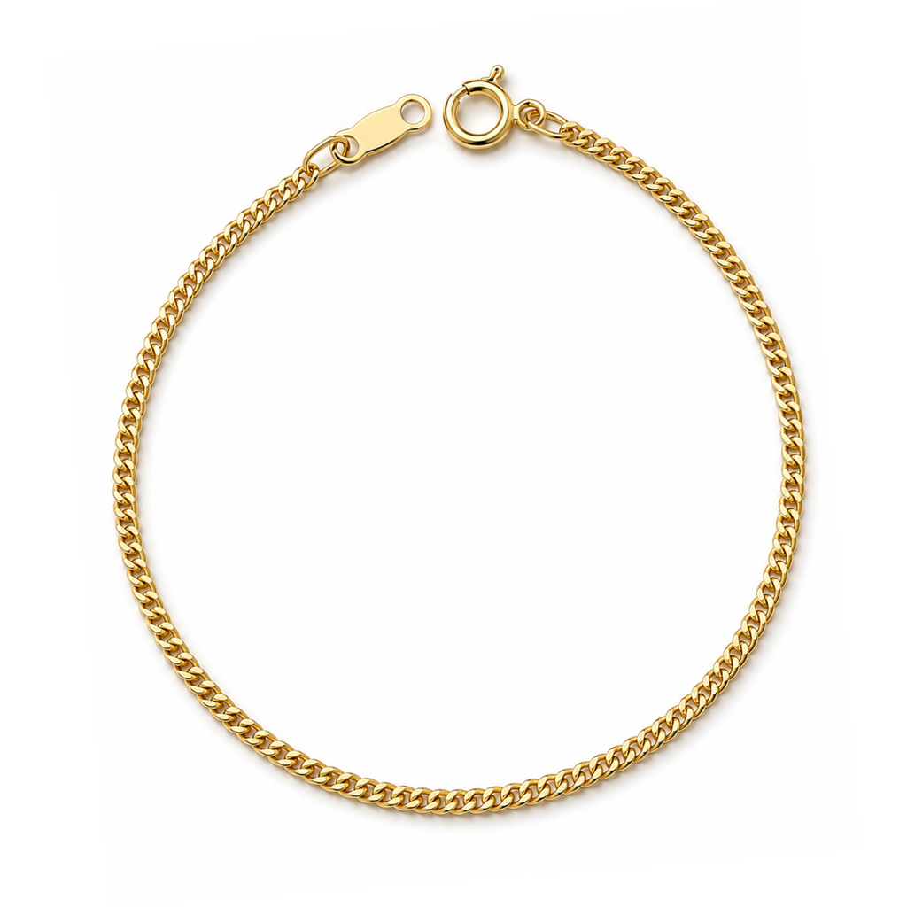 Pulsera cubana oro 10k