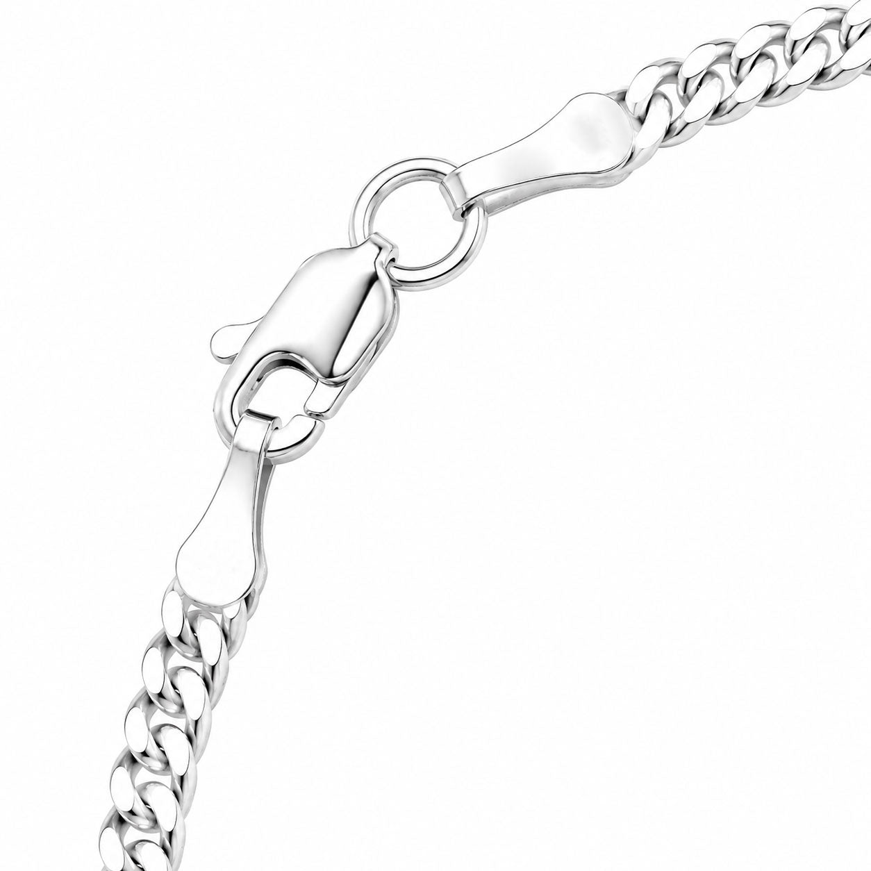 Pulsera cubana plata 925