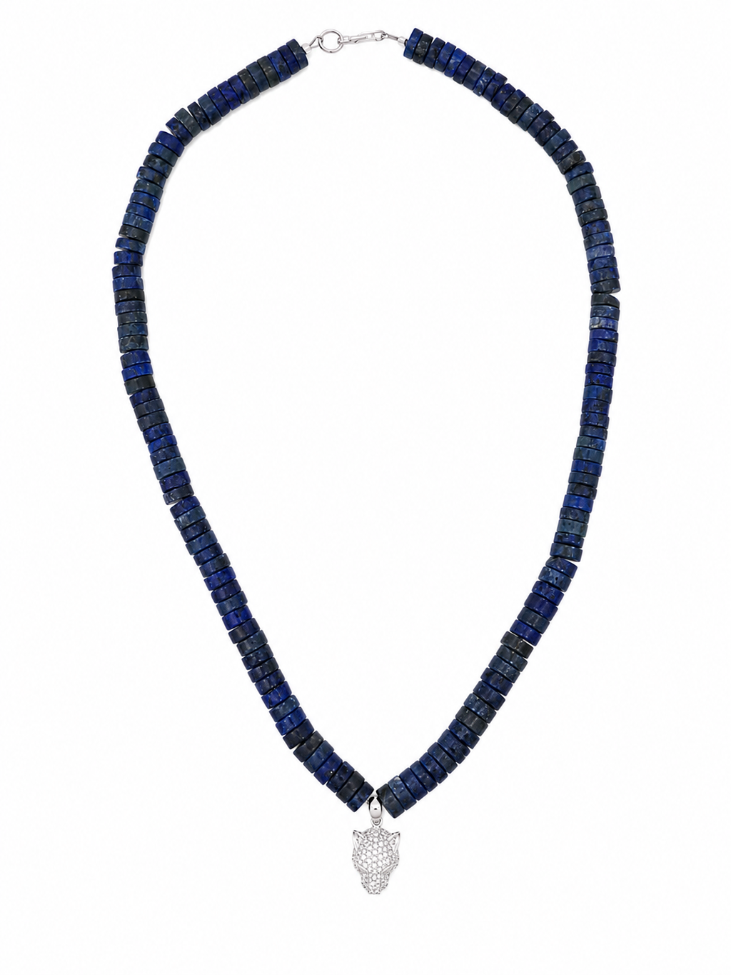 Collar jaguar plata 925 Lapislázuli