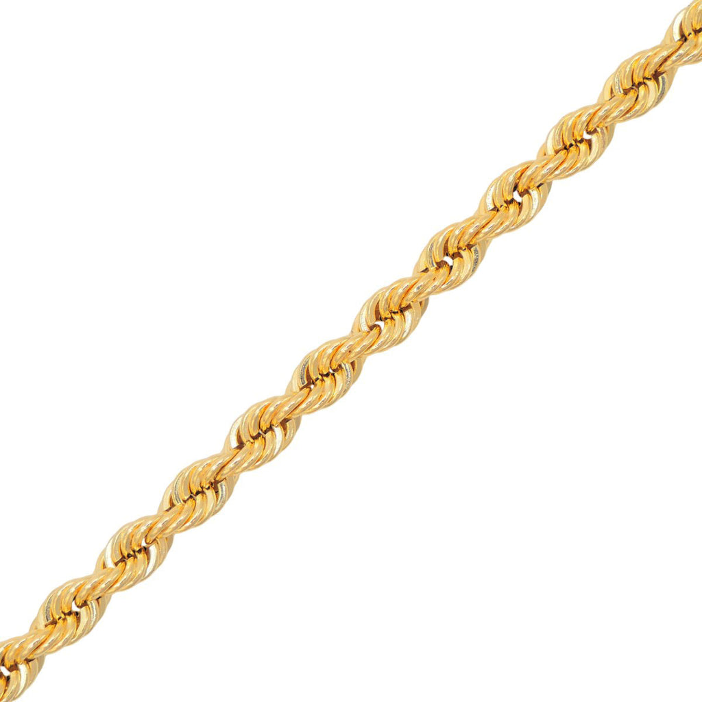 Pulsera oro 10k torzal 3 mm