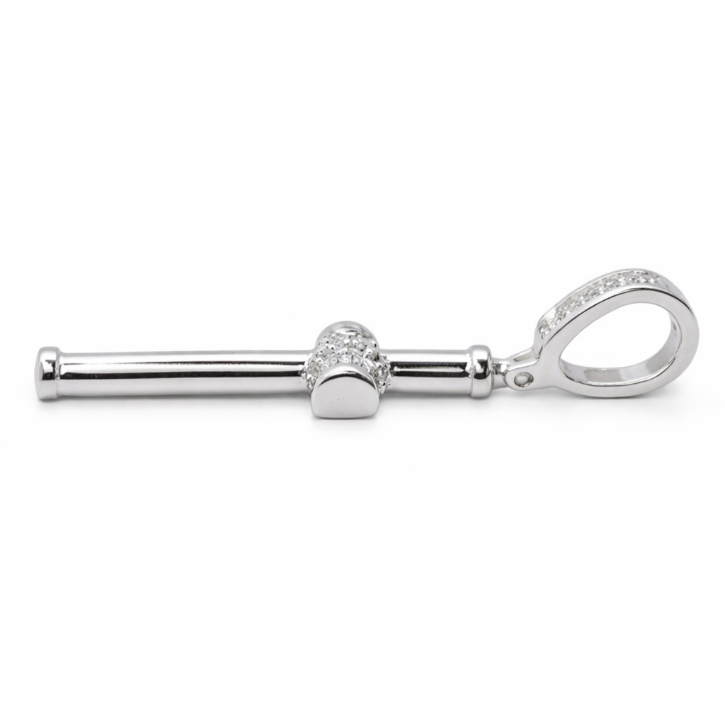 Dije cruz latina plata 925