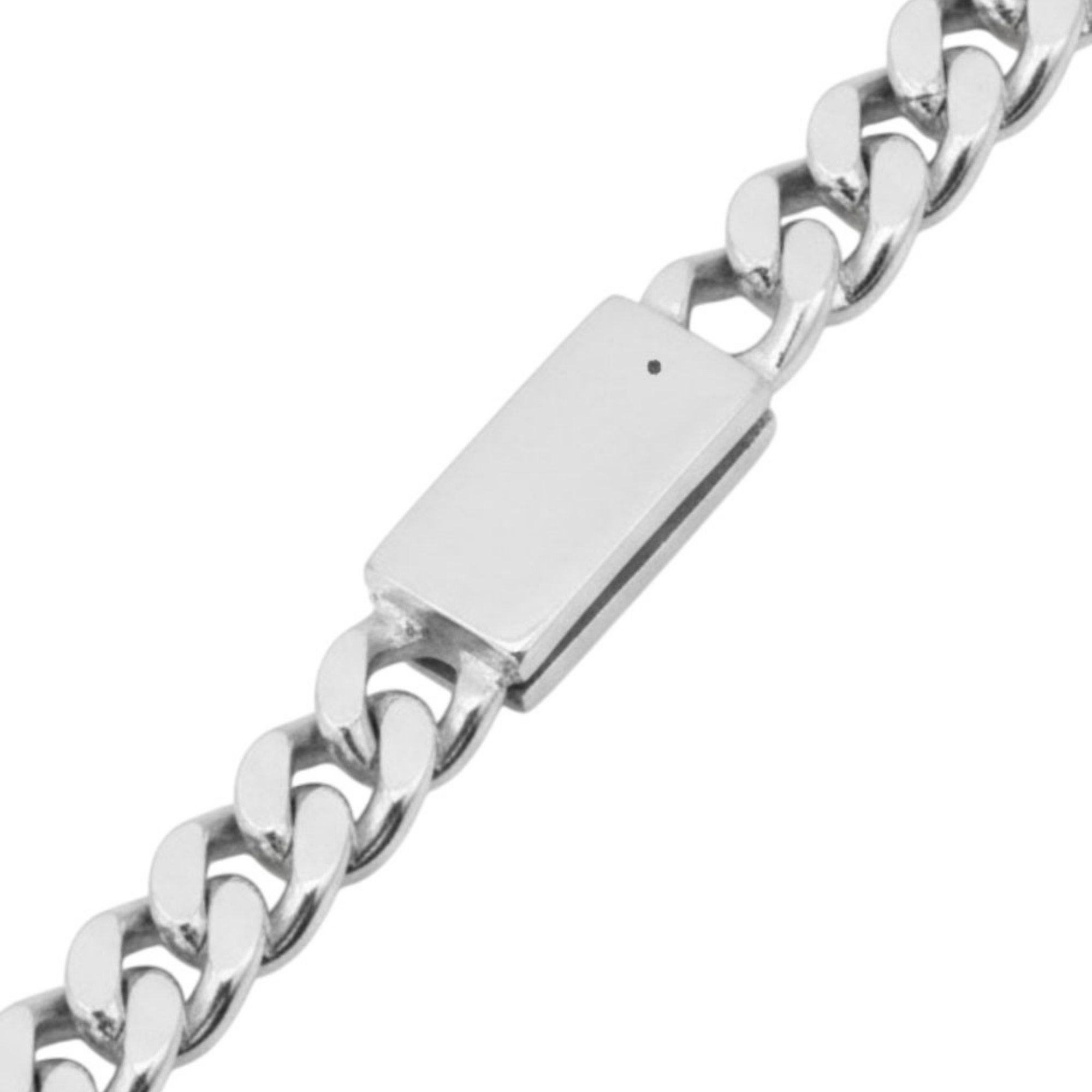 Cadena plata 925 cubana 55 cm 5 mm