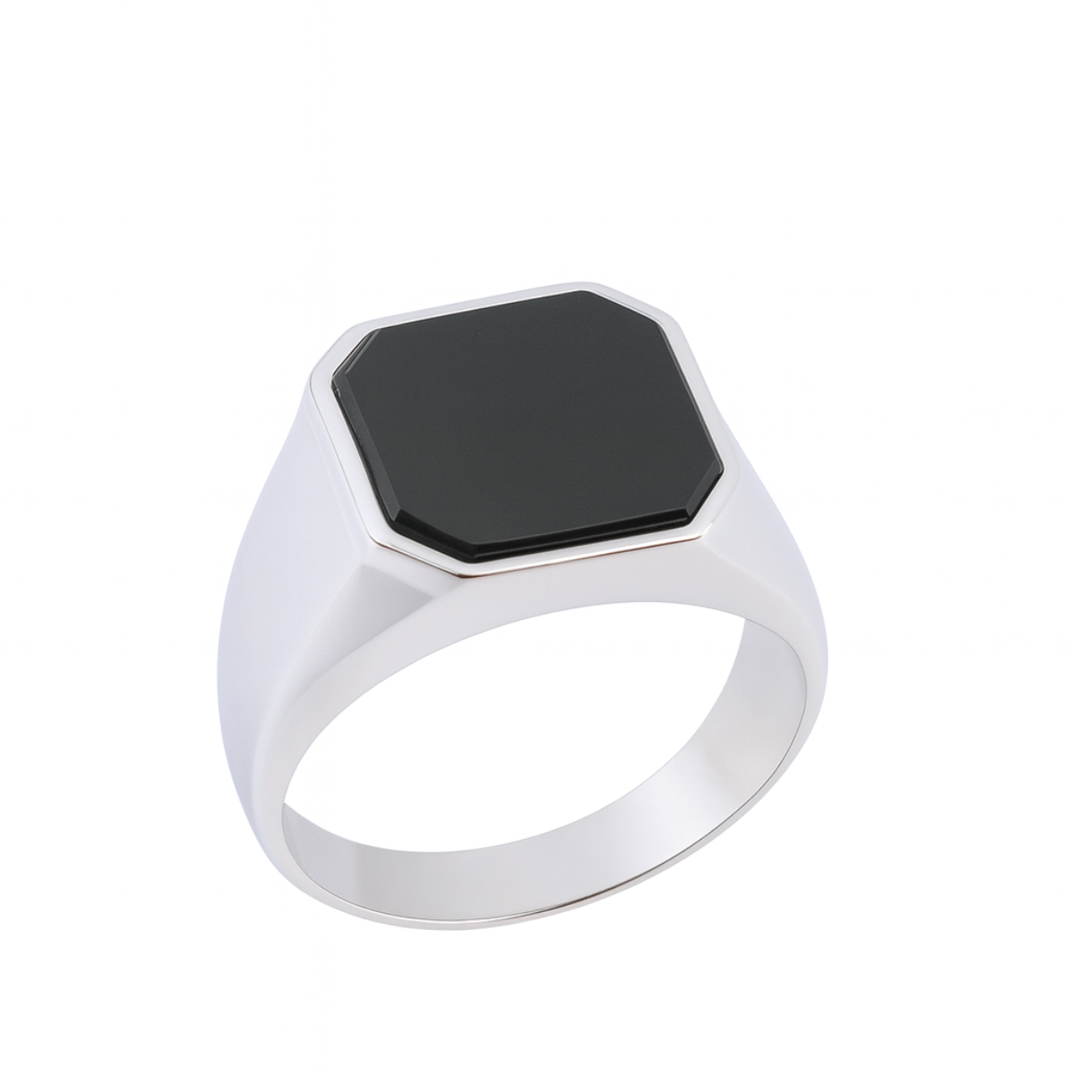 Anillo plata 925 ónix