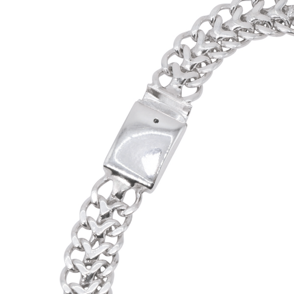 Pulsera plata 925 cubana