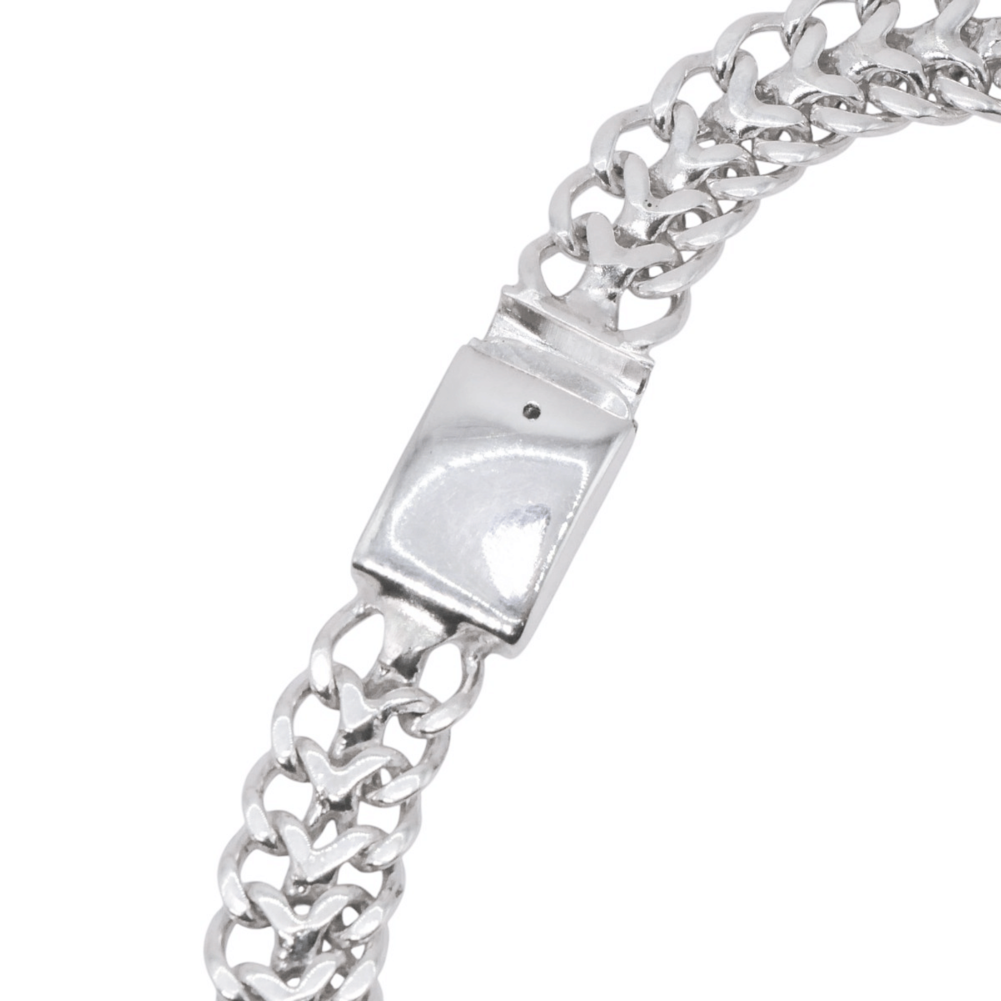 Pulsera plata 925 cubana