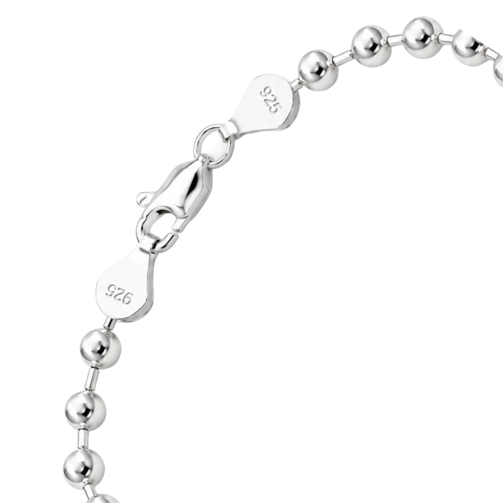 Pulsera bolas plata 925