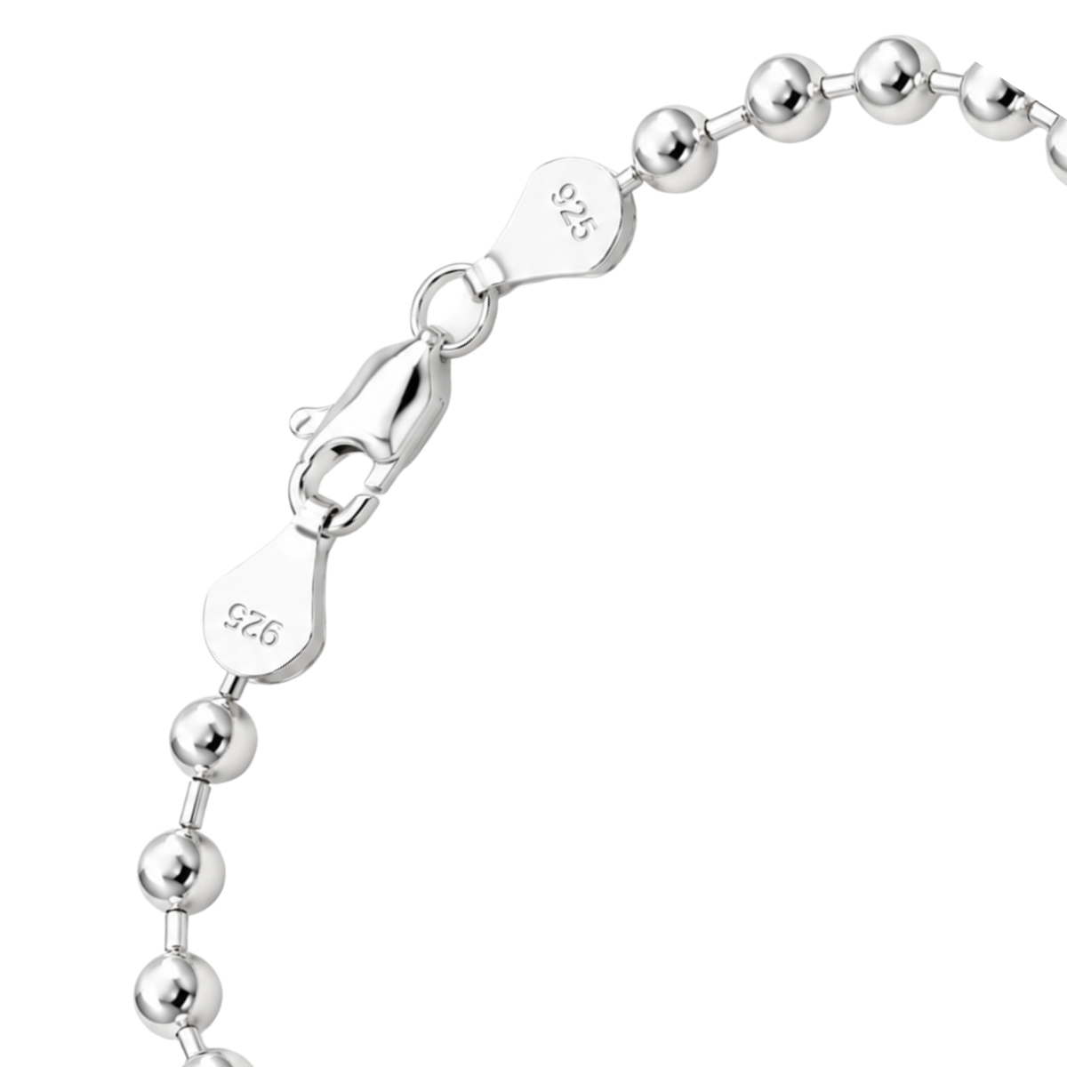 Pulsera bolas plata 925