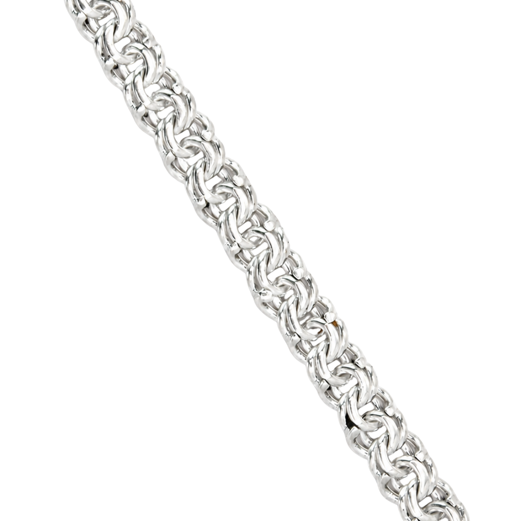 Cadena tejido chino plata 925