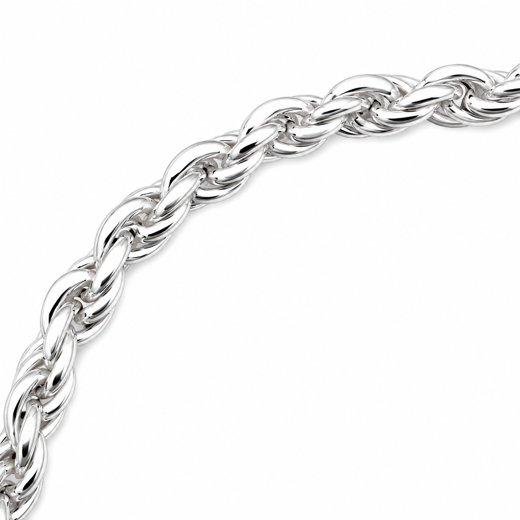 Pulsera torzal plata 925