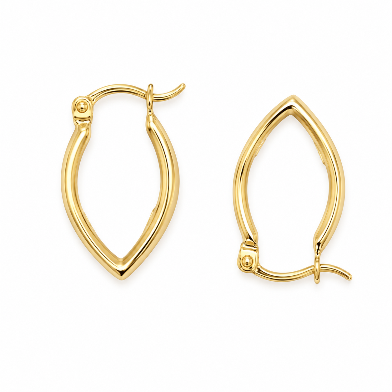 Aretes oro 10k zirconia