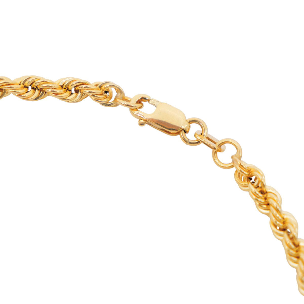 Pulsera oro 10k torzal 3 mm