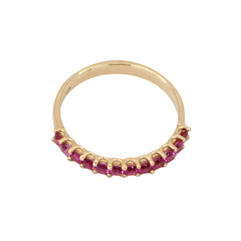 Churumbela oro 10k rosa 2 mm