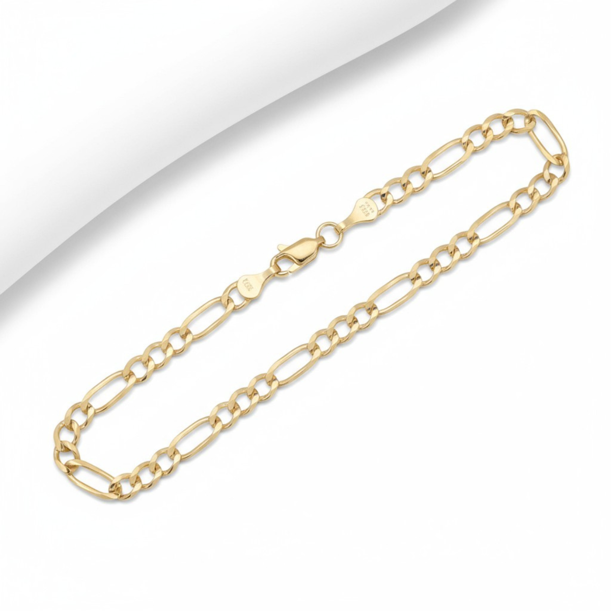 Pulsera oro 10k fígaro