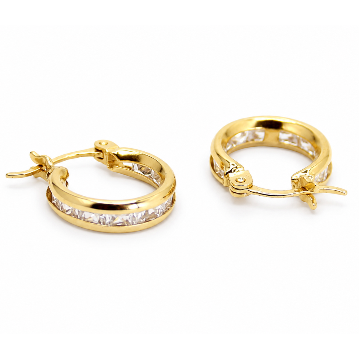 Aretes oro 10k