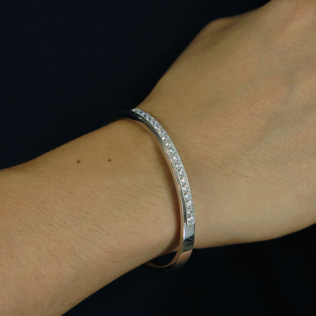 Brazalete plata 925 zirconia