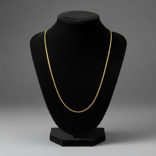 Cadena cubana oro 10k 2 mm 55 cm