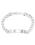 Esclava plata 925 barbada diamantada