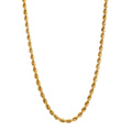 Cadena torzal oro 10k 3 mm 55 cm