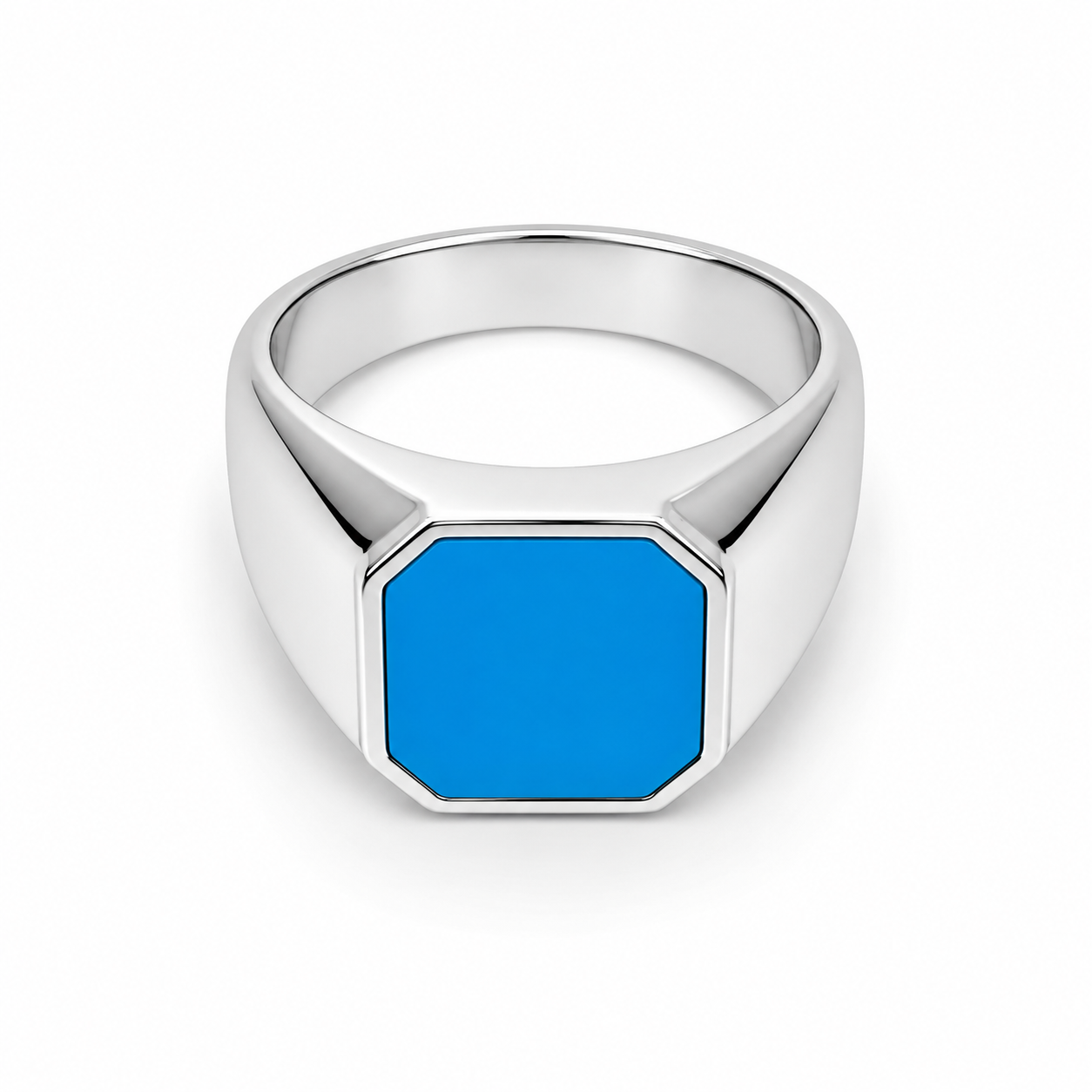 Anillo turquesa plata 925