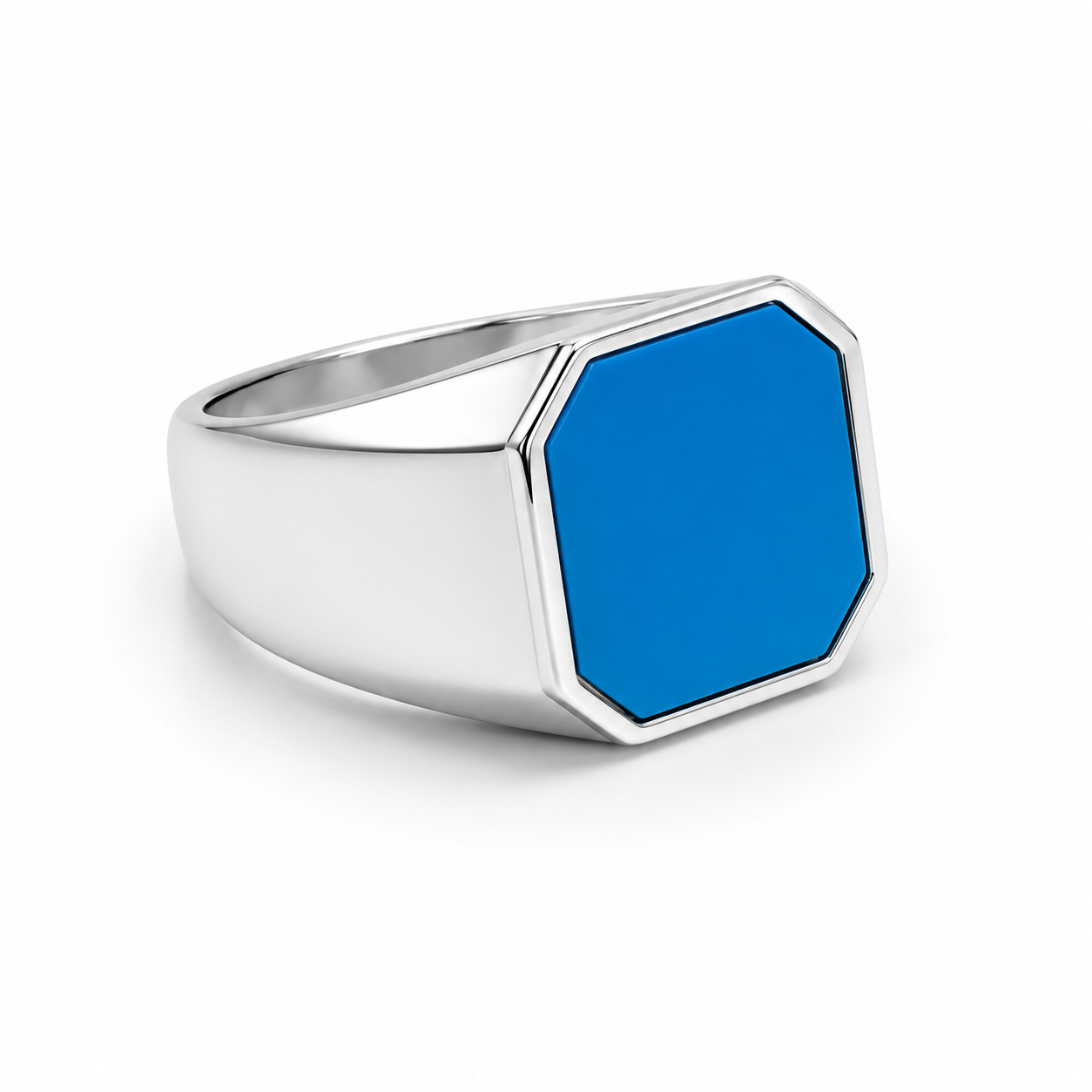 Anillo turquesa plata 925