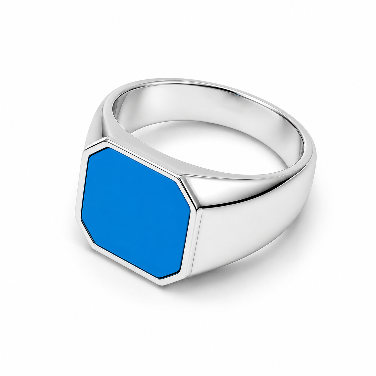 Anillo turquesa plata 925