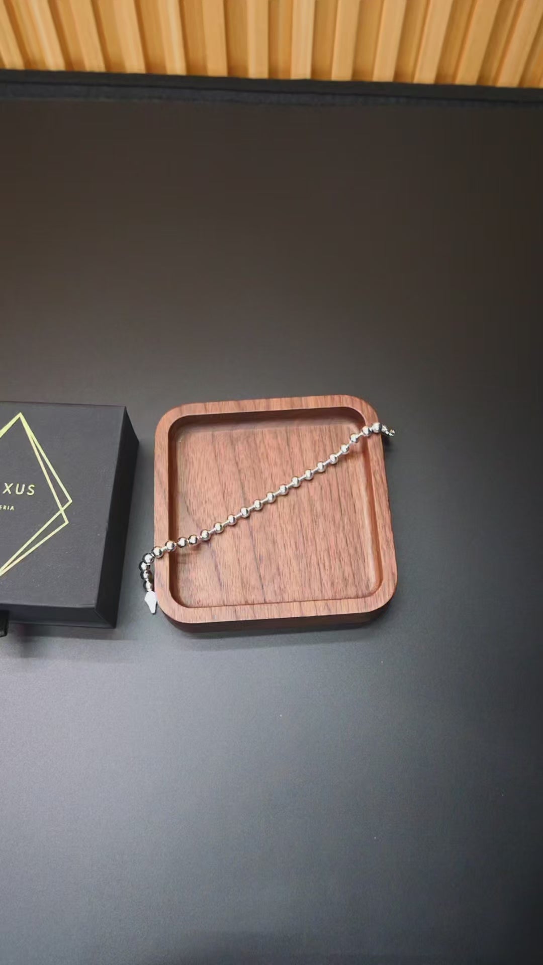 Pulsera bolas plata 925