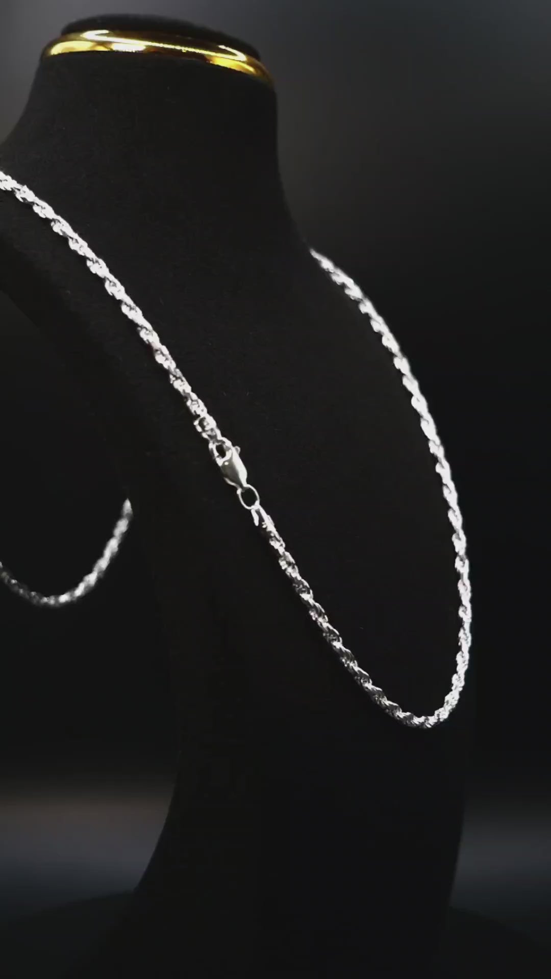 Cadena plata 925 torzal